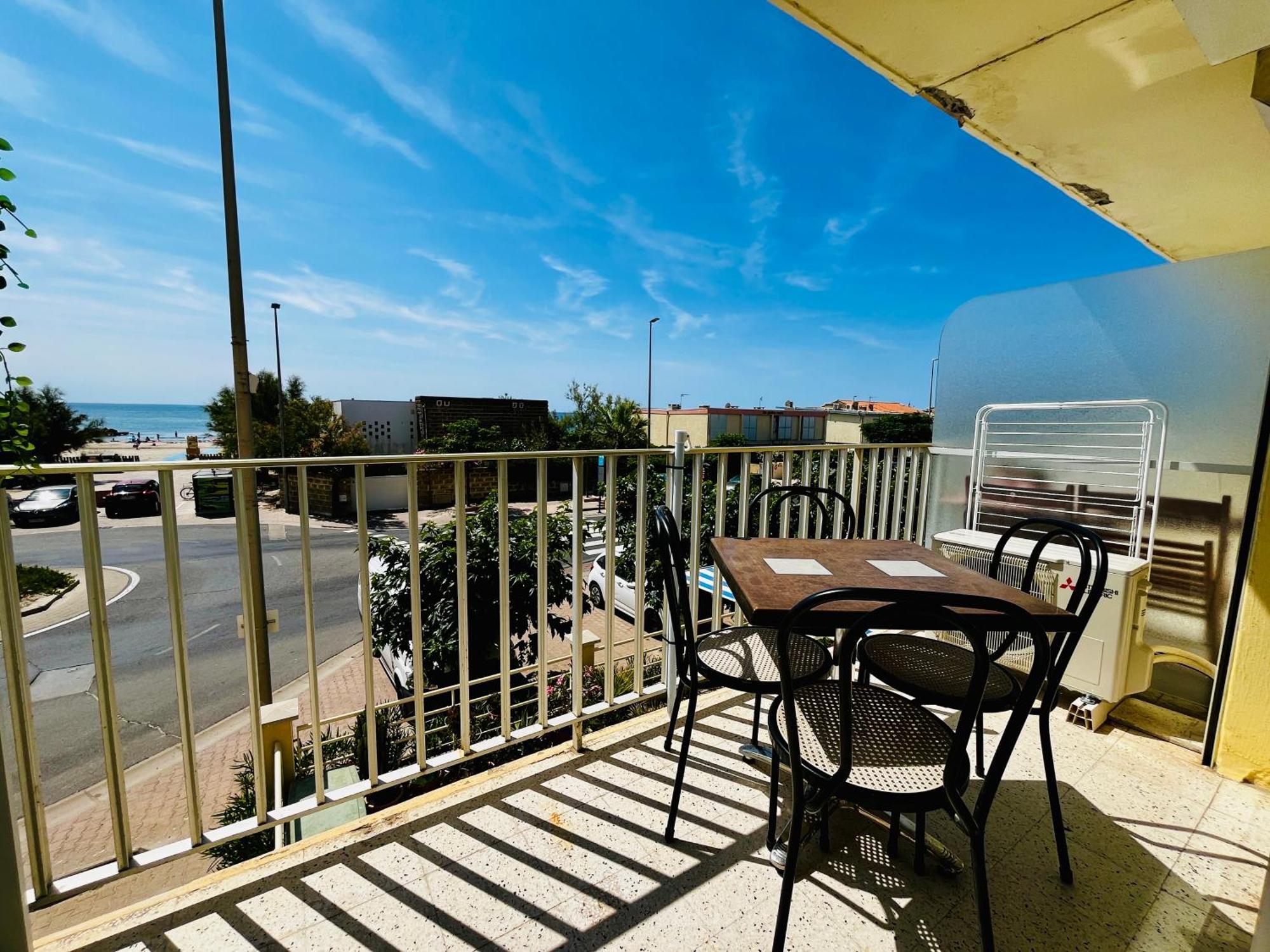 Les Sables De Palavas - T2 A 50M De La Plage - Clim, Wifi Luaran gambar